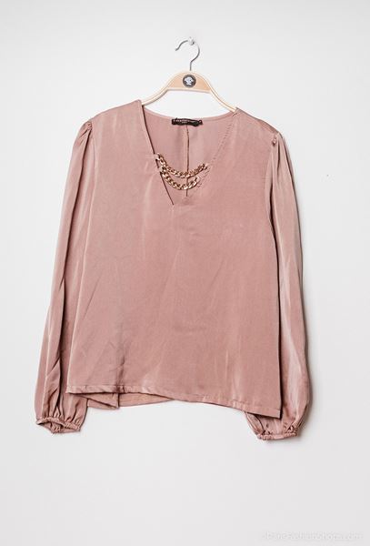 Immagine di FLOWY BLOUSE SATIN CHAIN